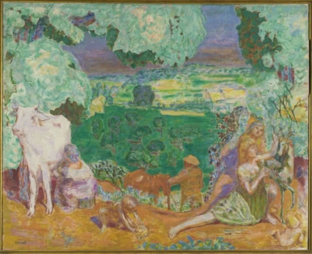 Pierre Bonnard (1867–1947)
Symfonia pastoralna
1916–1920
olej, płótno
Musée d’Orsay
