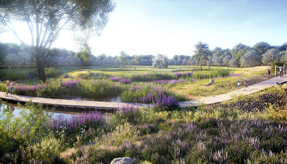 Beton znika z Pola Mokotowskiego! Wiemy, jak zmieni się park!