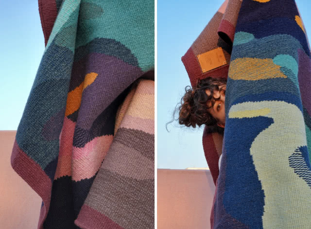 ręcznie tkane kilimy od polskich artystów