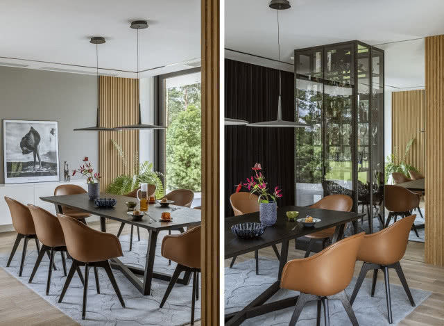 Jadalnia w stylu minimalistycznym