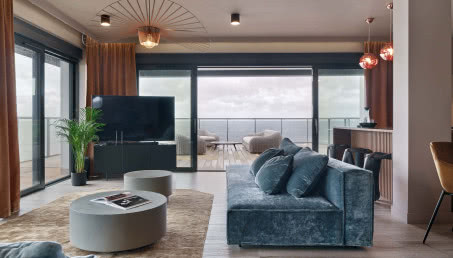 Apartament z magnetyzującym widokiem na Bałtyk