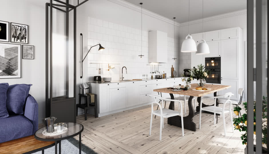 Bateria do kuchni w stylu skandynawskim - nowość marki FERRO