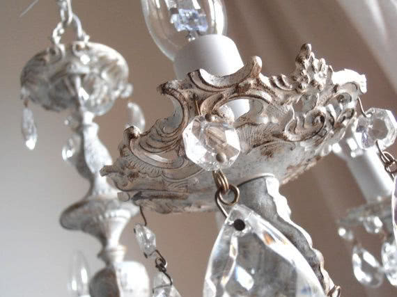 Żyrandol z kryształkami Camille - detal