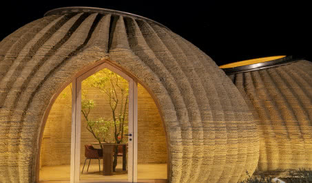 Ten dom jest wydrukowany w technologii 3D! Przypomina chatkę Hobbitów