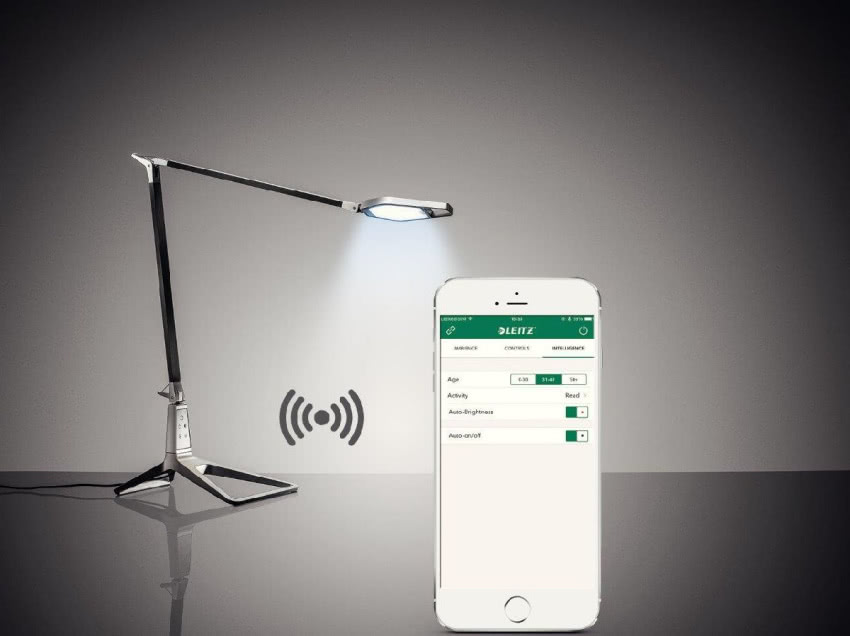 Lampa biurkowa Leitz Style Smart LED...