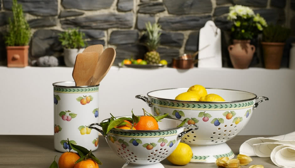 Lato w kuchni z kolorowymi akcesoriami Villeroy & Boch