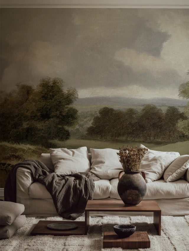 tapeta imitująca olejny obraz