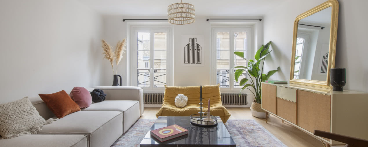 Z wizytą w mieszkaniu francuskiego projektanta mody. Znajduje się tuż obok kanału Saint Martin!