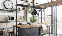 Wyspa kuchenna Anett w stylu industrialnym