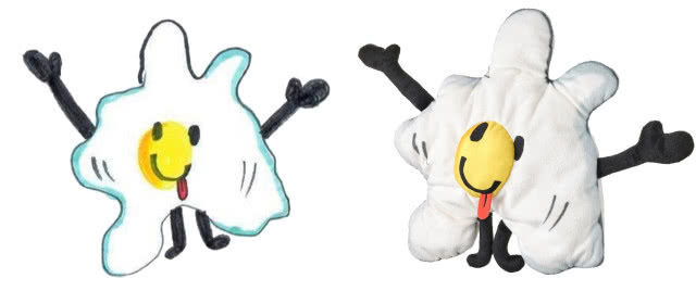 Przytulanka jajko sadzone