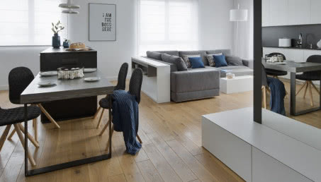 117 metrów kwadratowych minimalizmu