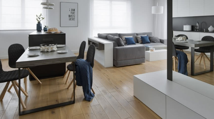 117 metrów kwadratowych minimalizmu