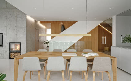 Nowoczesna stodoła w sercu Gdańska. W rolach głównych fornir i beton!