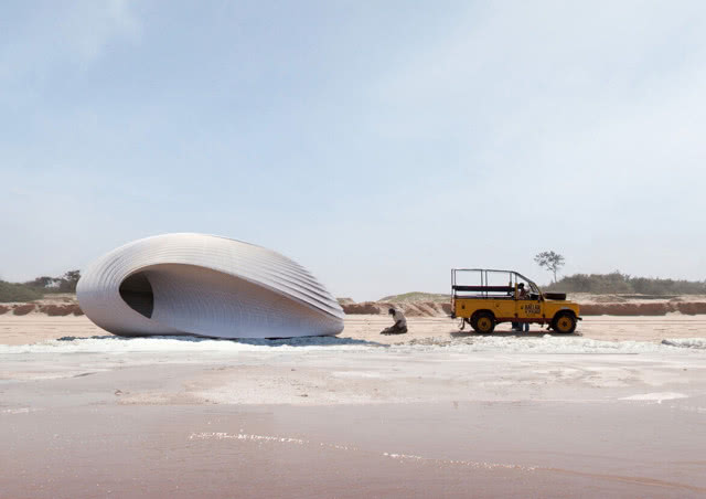 Pawilon sprawdzi się w gorącym klimacie.