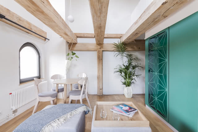 Kolorowe apartamenty w zabytkowym centrum Torunia