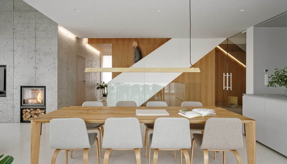 Nowoczesna stodoła w sercu Gdańska. W rolach głównych fornir i beton!