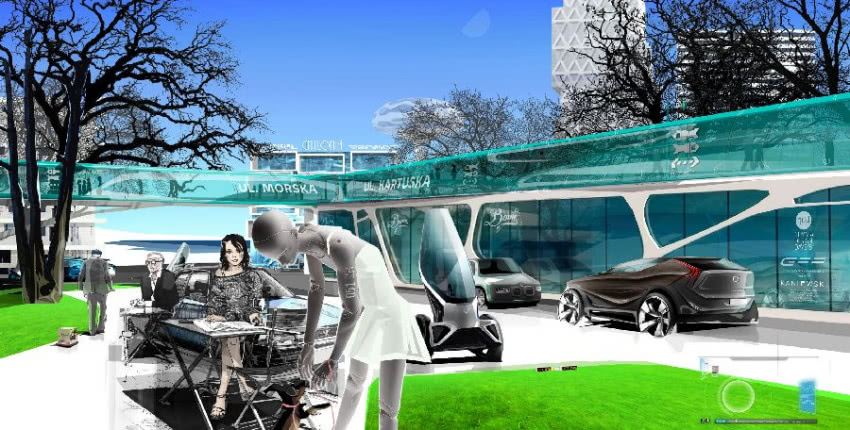 Wizja Gdyni za 30 lat, Janusz Kaniewski Design