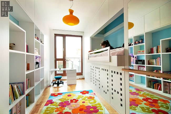 Pokój Mai - projekt 81.waw.pl