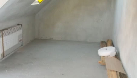 Młodzieżowy pokój na poddaszu