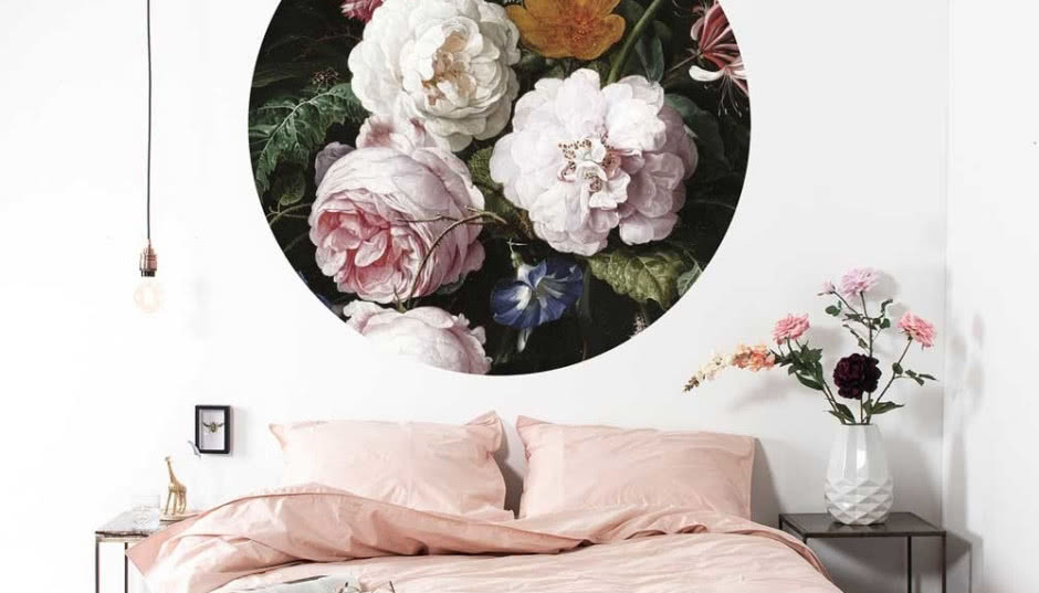 Tapeta w kształcie koła - nowy trend podbijający Pinterest!