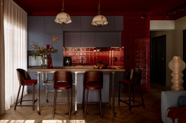 Aneks kuchenny z mobilną wyspą