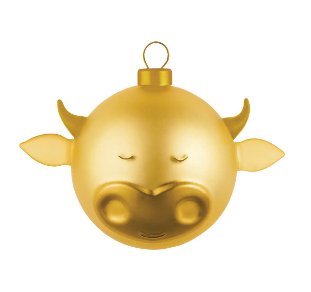 bombka w kształcie byczka