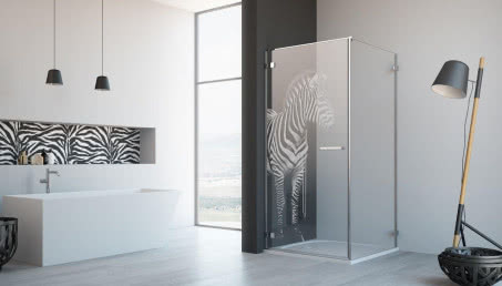 Kabiny prysznicowe z ozdobnym grawerem - nowość Radaway