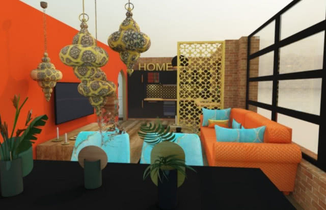 EMILIA RZECZYCKA - "W barwach orientu" - wizualizacja 1