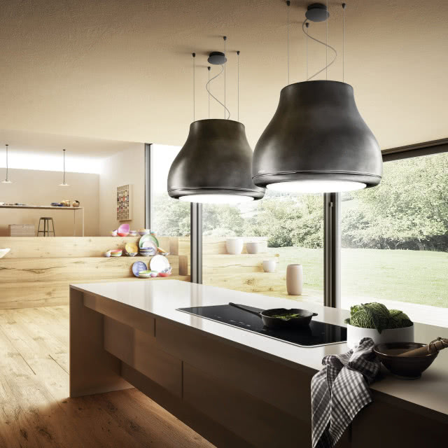 Okap wiszący Shining, Elica.