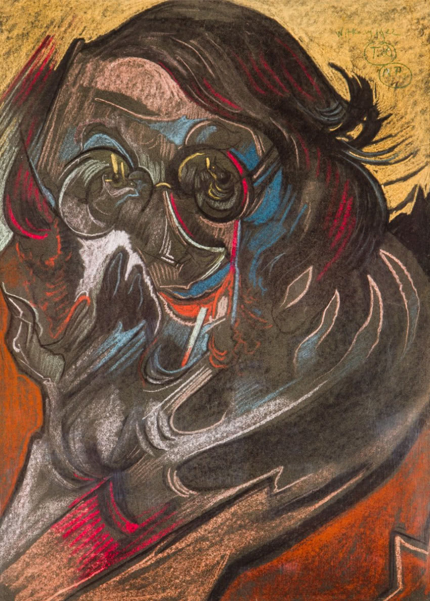 Stanisław Ignacy Witkiewicz (Witkacy), "Portret...