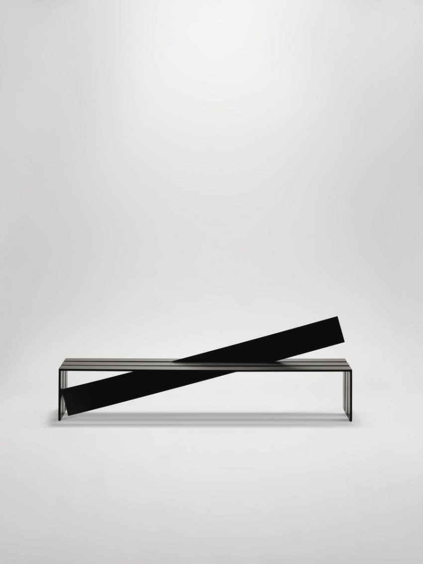 Ogrodowe dzieło sztuki
Metalowa ławka dzięki...