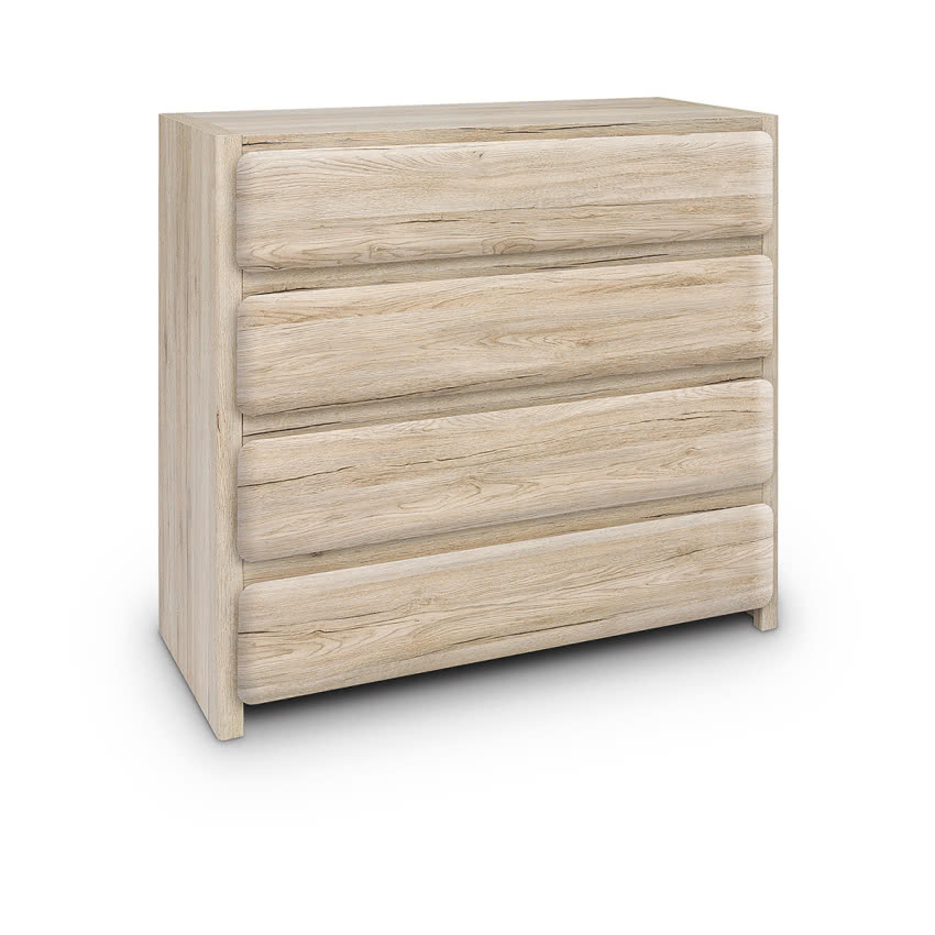 Possi, komoda wyposażona w prowadnice z cichym...