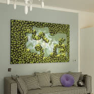 Mieszkanie niczym galeria obrazów