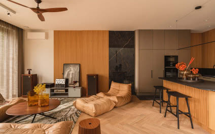 Wnętrza domu w stylu vintage. Z miłości do duńskiego designu i muzyki
