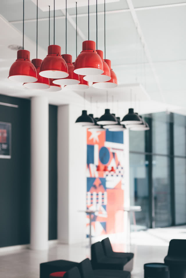 Lampy Reflex czerwone