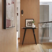 Na ścianach pod prysznicem
praktyczny gres, na...