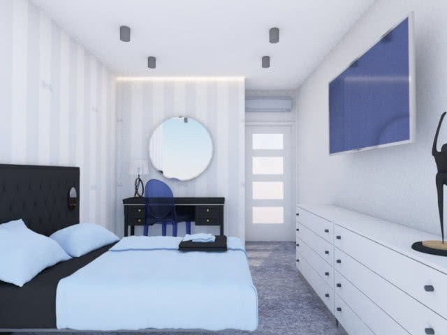 ANNA WAWSZCZYK-ROKOSZ - "Projekt mieszkania w Krakowie" - wizualizacja 2