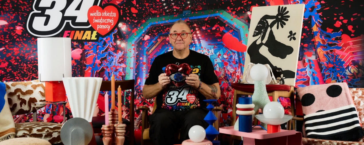 Design dla WOŚP - wielka aukcja polskiego designu. Prace od ponad 40 twórców