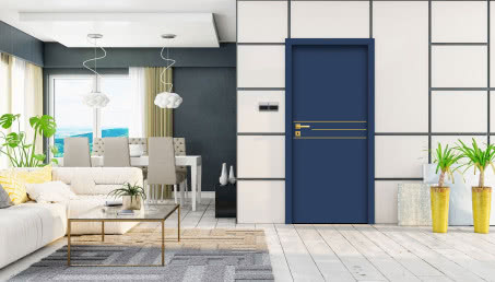 Najmodniejsze modele drzwi wewnętrznych - ukryte, malowane, a może pokryte tapetą?