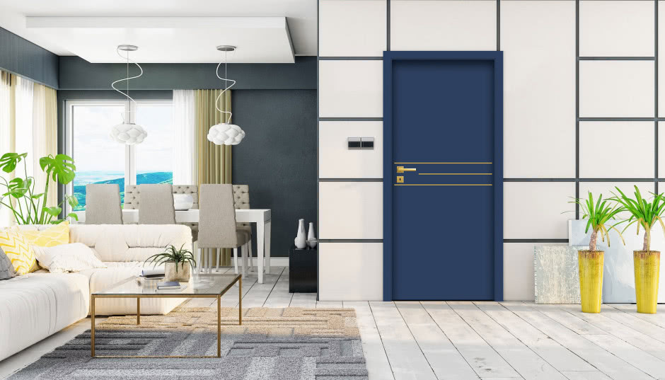 Najmodniejsze modele drzwi wewnętrznych - ukryte, malowane, a może pokryte tapetą?