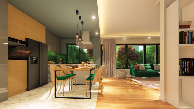 ALICJA LIMA - "Projekt mieszkania we Wrocławiu" - wizualizacja 2