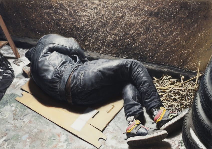 Miro Polach, Renaissance, olej na płótnie,...