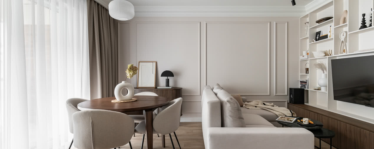 44-metrowe mieszkanie w Gdańsku. Takie lifehacki zastosowała architektka!