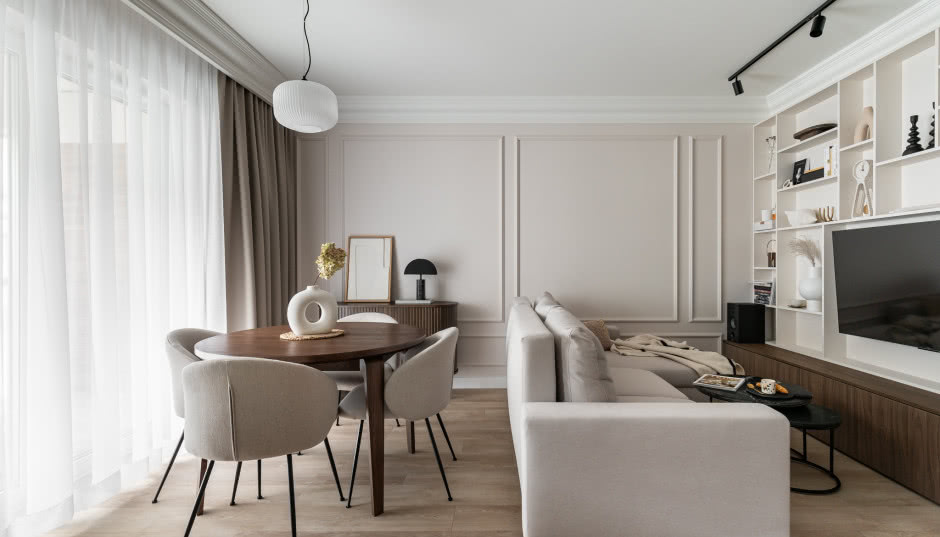44-metrowe mieszkanie w Gdańsku. Takie lifehacki zastosowała architektka!
