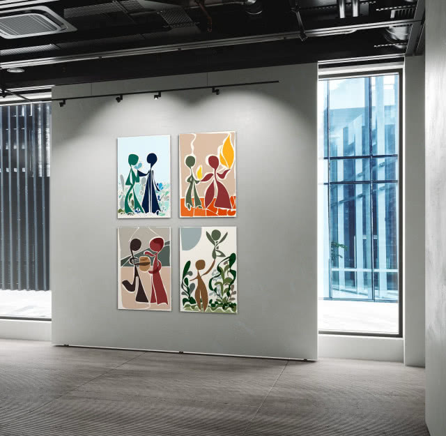 Perfect Imperfection - kolekcja tapet i obrazów akustycznych Muraspec