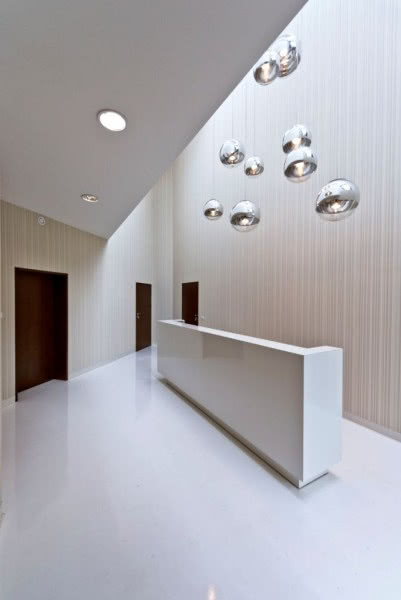 Wnętrze Duda Clinic w katowicach, projekt KMA...