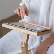 Stół z wymiennymi deskami blatu, proj. Malafor