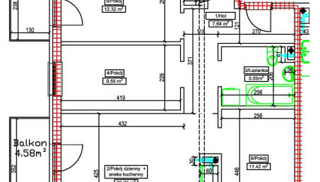 Aranżacja mieszkania z 4 pokojami