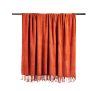 Szenilowy koc z płaskim splotem, ZARA HOME,...