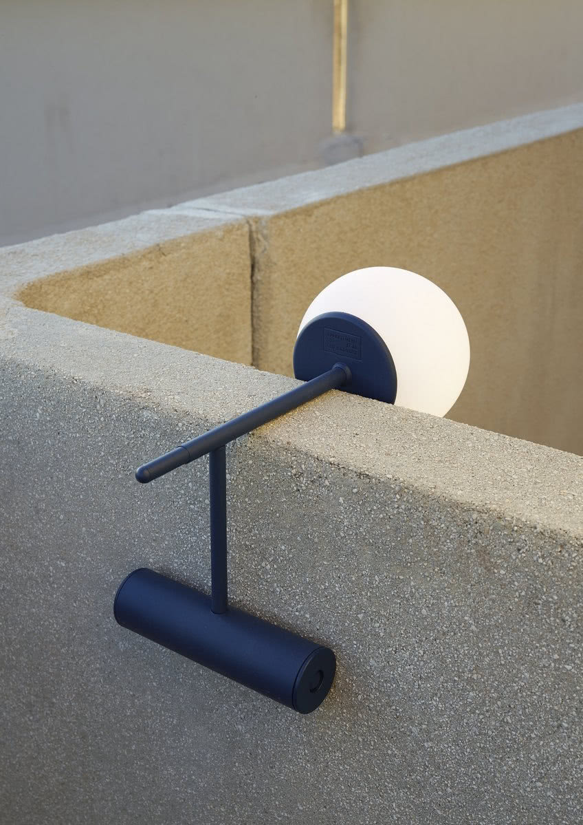 Projekt przenośnej lampy Phare, proj. Stanisław...